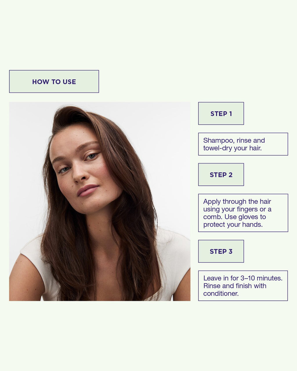 Maria Nila Colour Refresh Cacao 6.0 – Anwendung