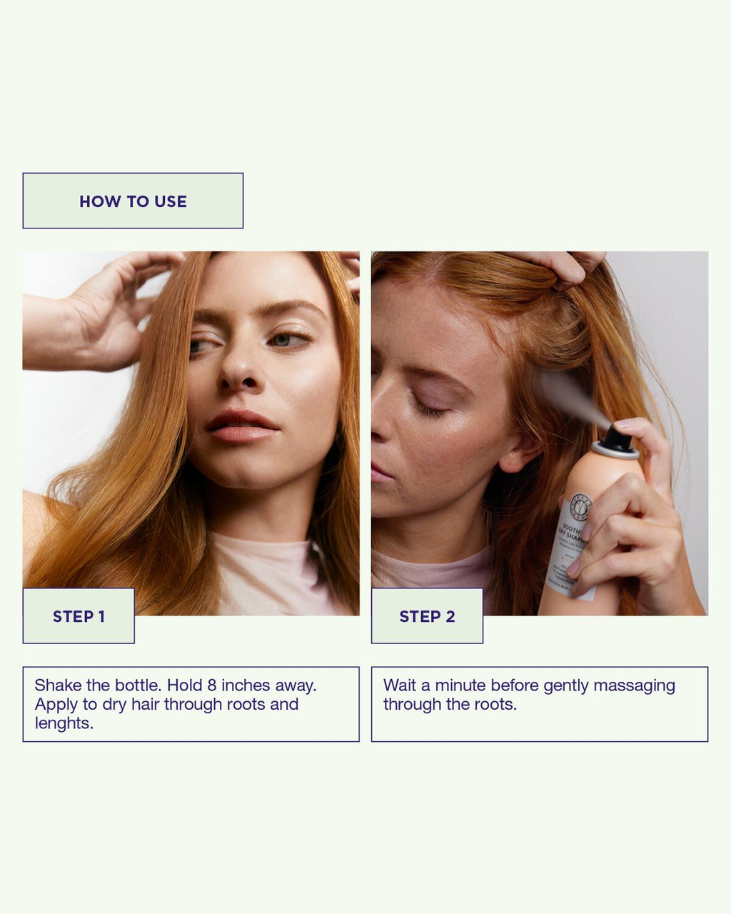Maria Nila Soothing Dry Shampoo – Anwendung