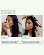 Maria Nila Shaping Heat Spray – Anwendung