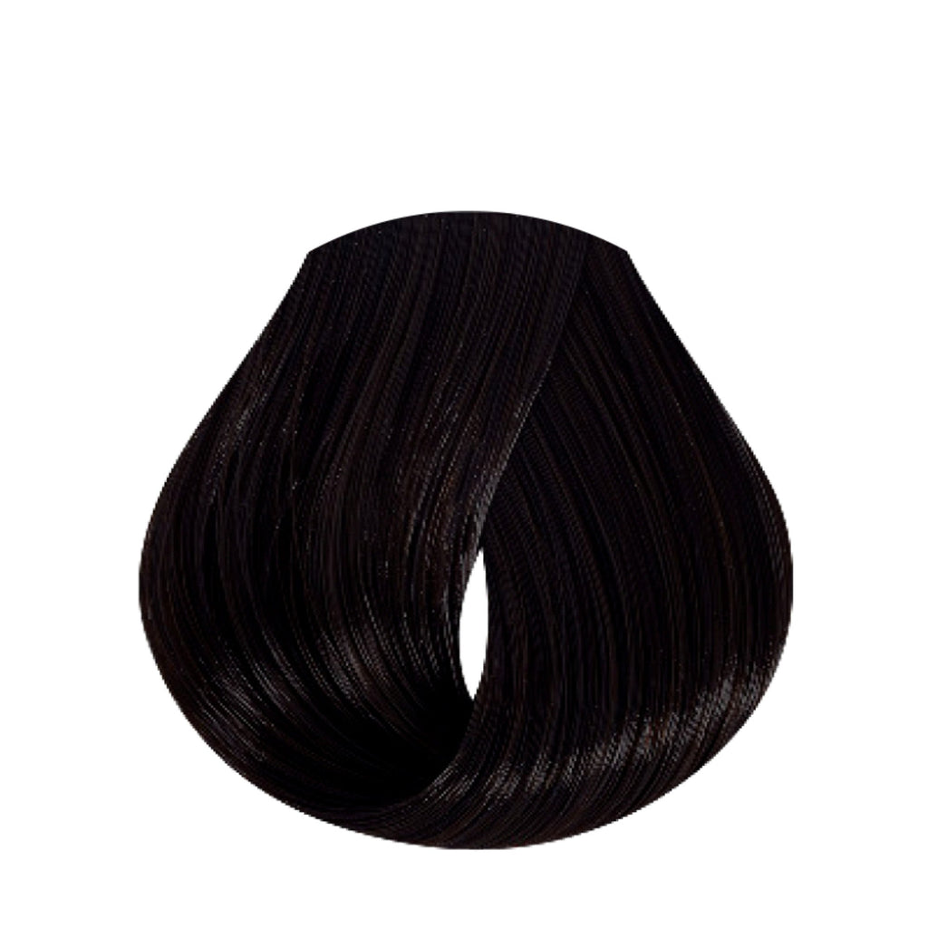 Evo Hue.Verse Permanent Colour 1 – Farbergebnis auf Haarsträhne