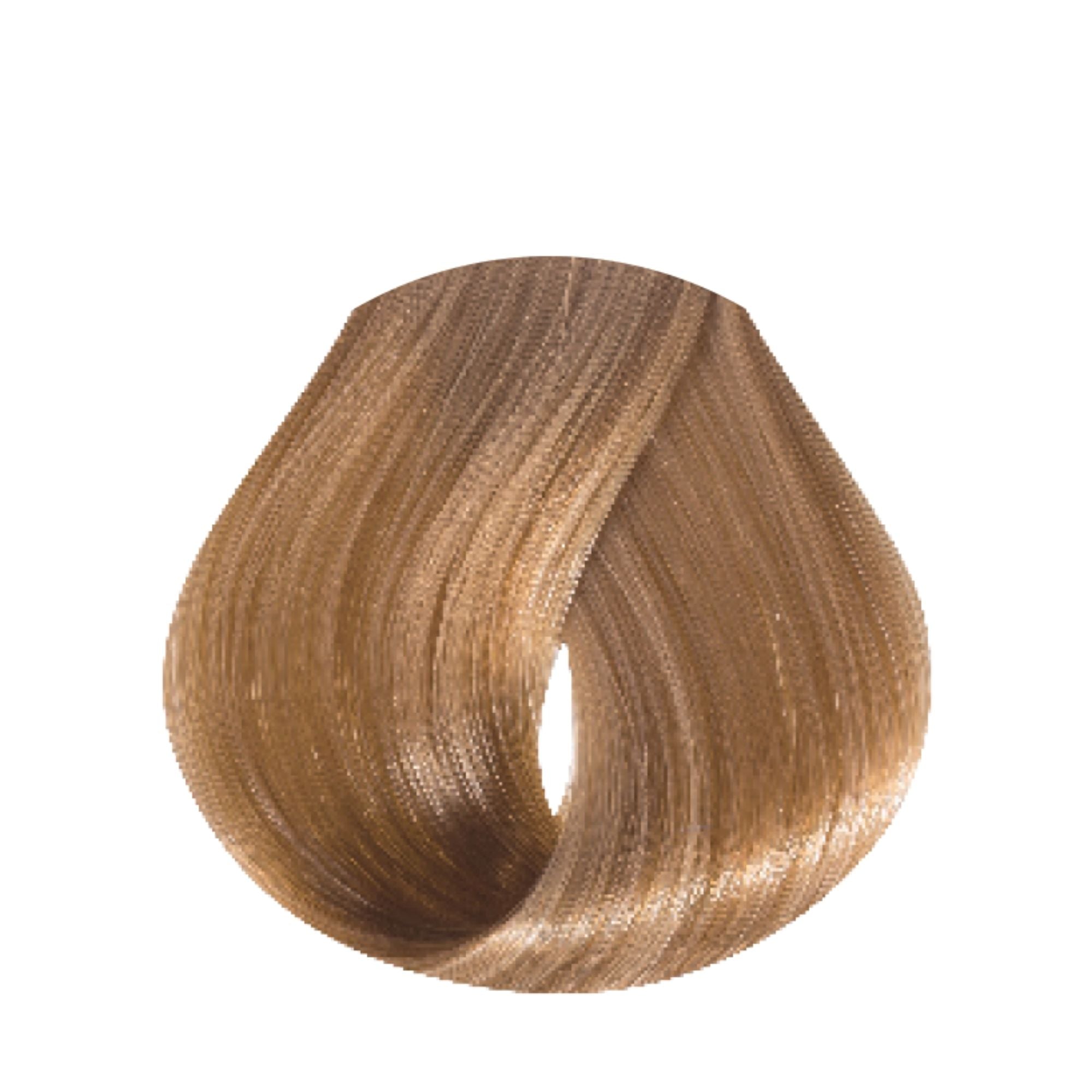 Evo Hue.Verse Permanent Colour 9.03 – Farbergebnis auf Haarsträhne