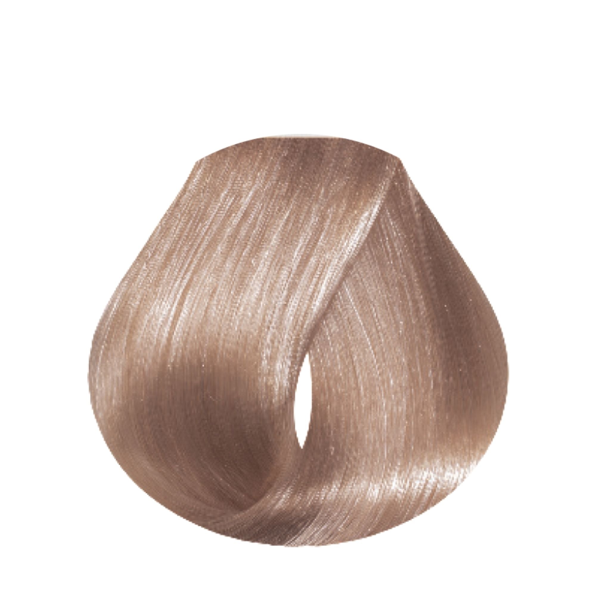 Evo Hue.Verse Permanent Colour 9.37 – Farbergebnis auf Haarsträhne