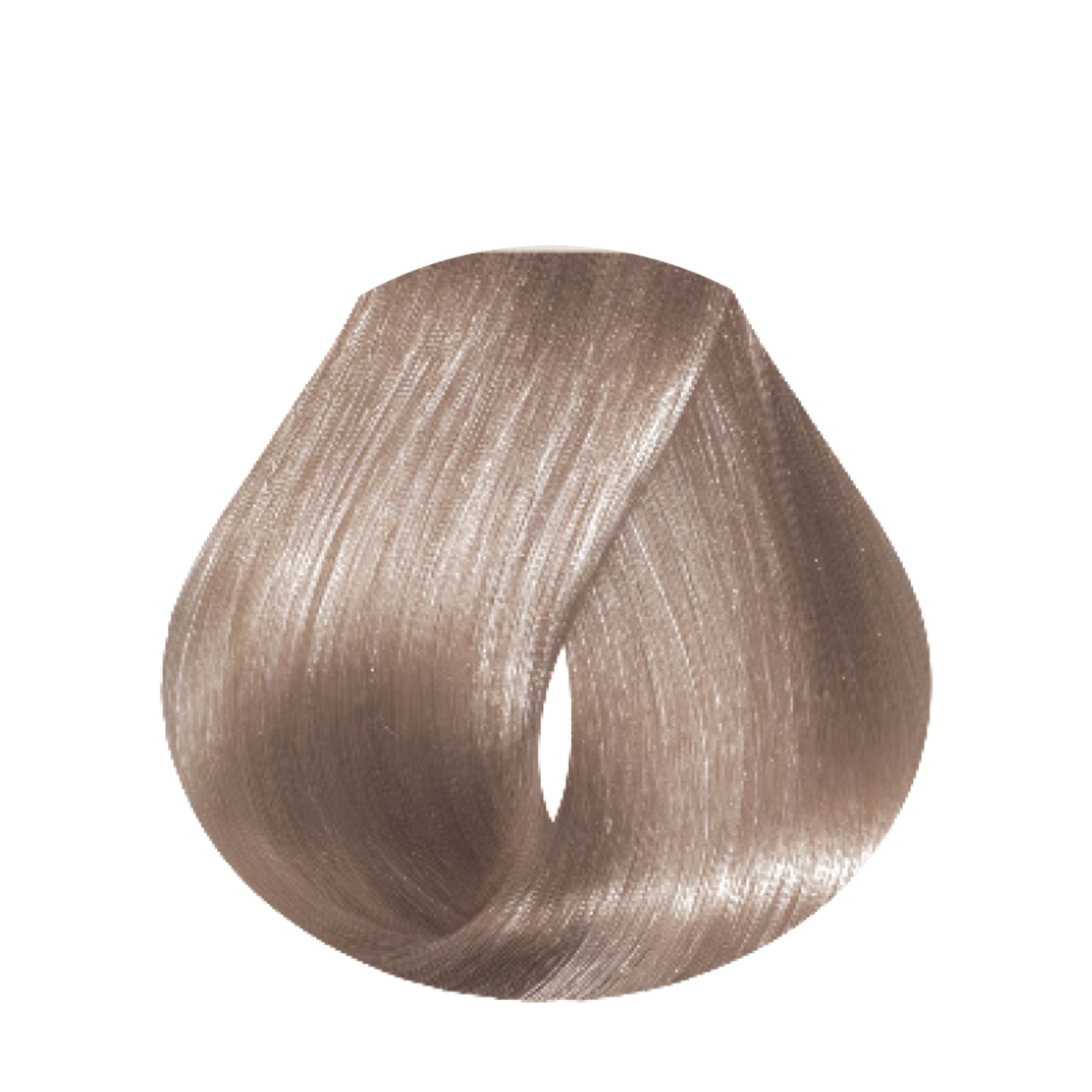 Evo Hue.Verse Permanent Colour 9.81 – Farbergebnis auf Haarsträhne