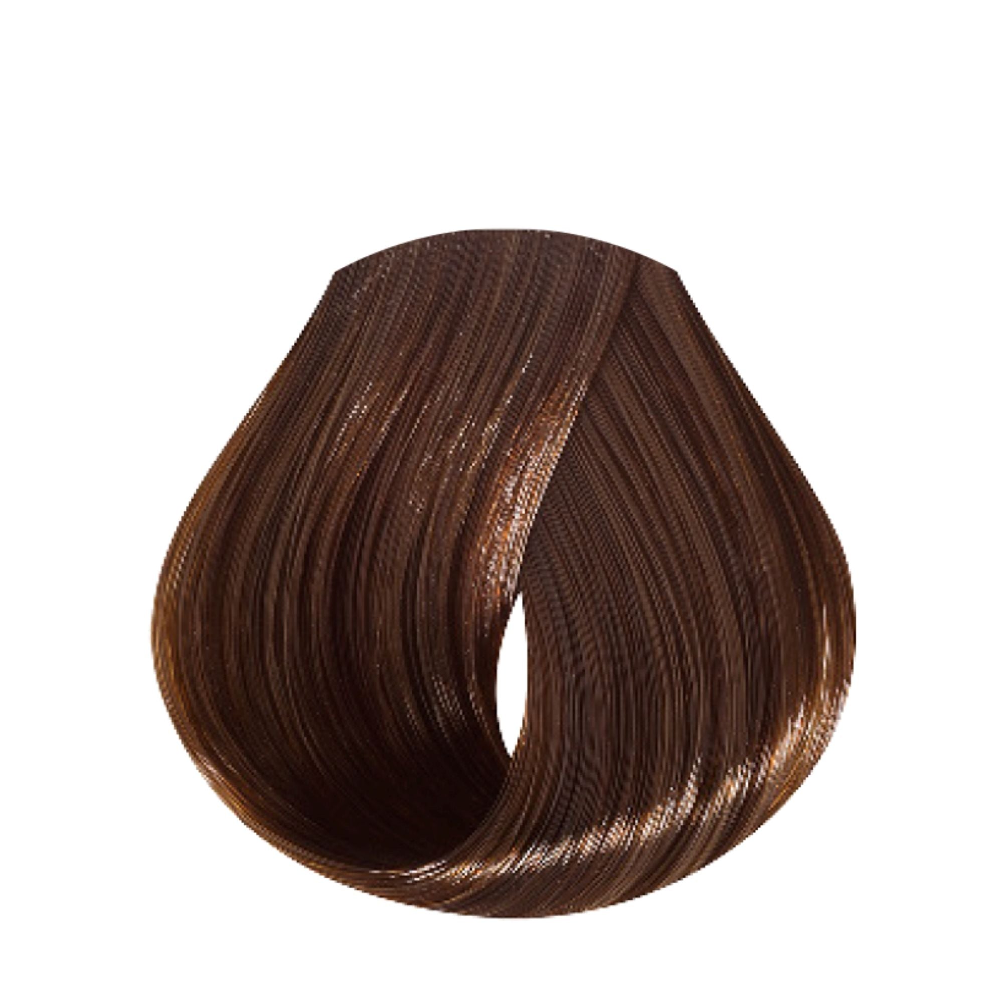 Evo Hue.Verse Permanent Colour 4.84 – Farbergebnis auf Haarsträhne