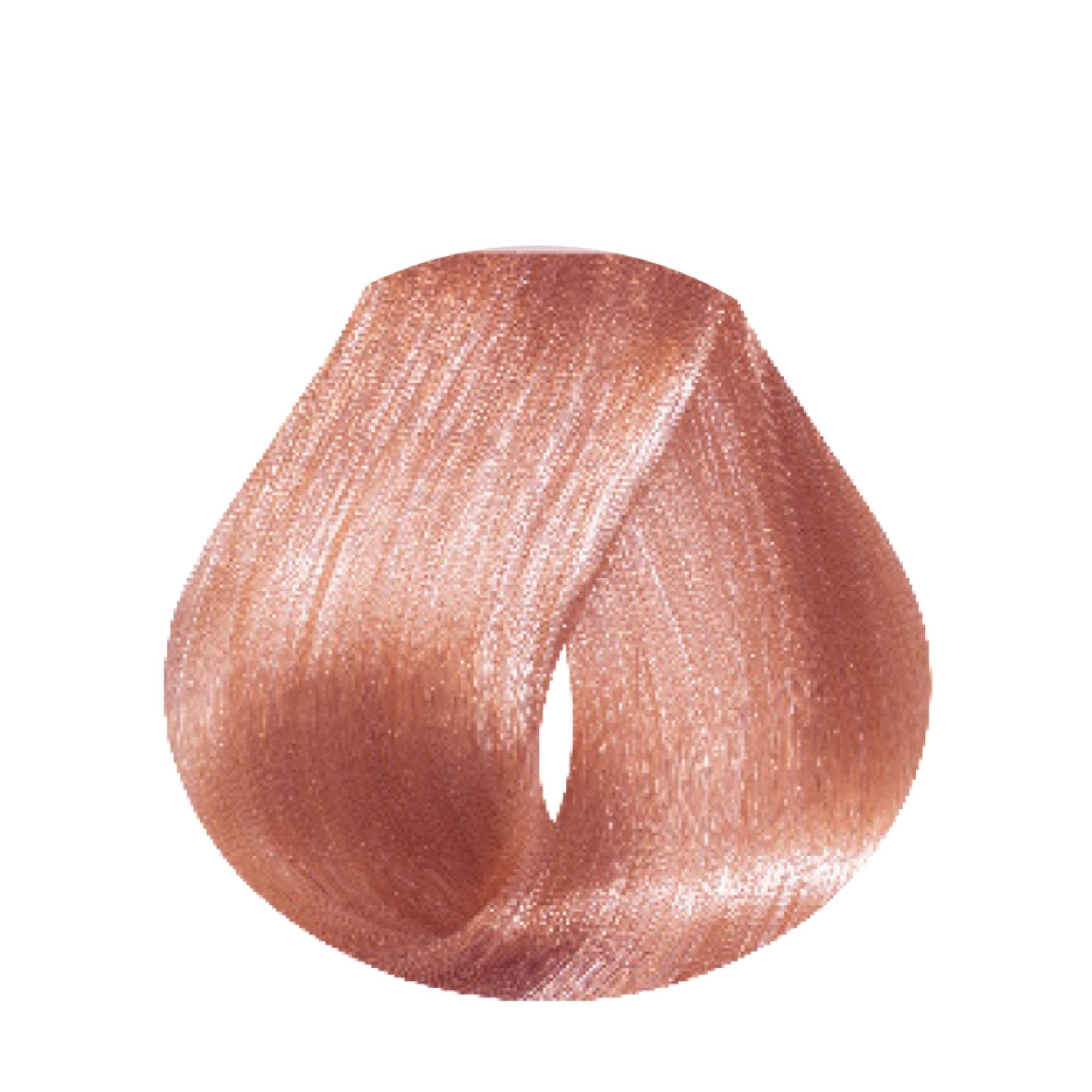 Evo Hue.Verse Permanent Colour 9.47 – Farbergebnis auf Haarsträhne