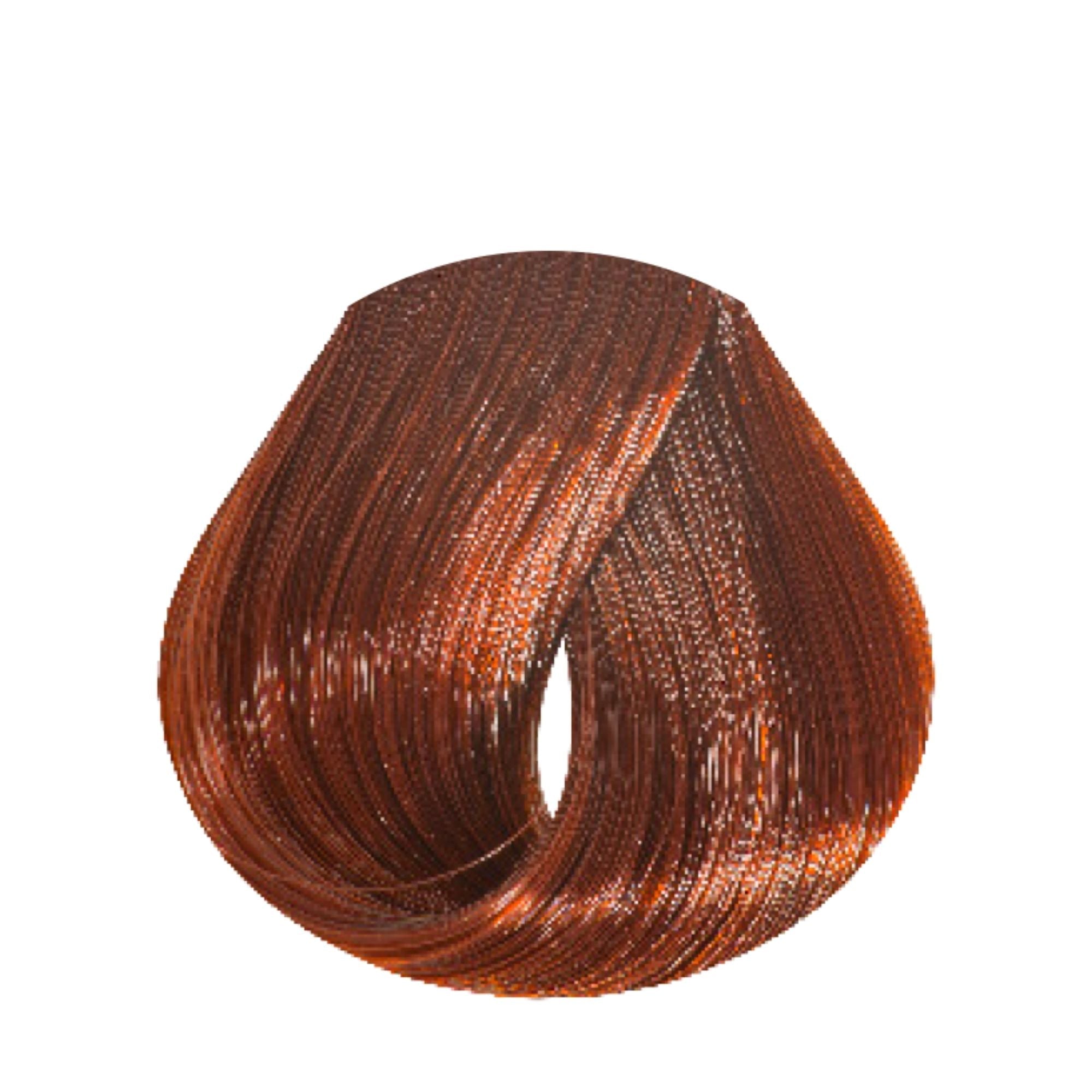 Evo Hue.Verse Permanent Colour 8.4 – Farbergebnis auf Haarsträhne