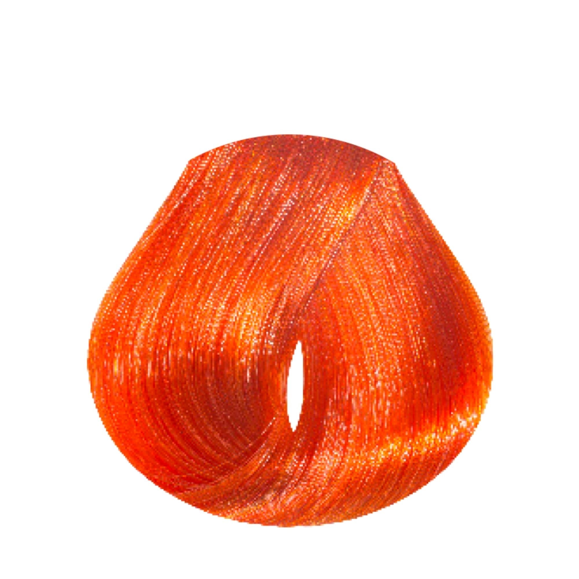 Evo Hue.Verse Permanent Colour Intense Copper – Farbergebnis auf Haarsträhne