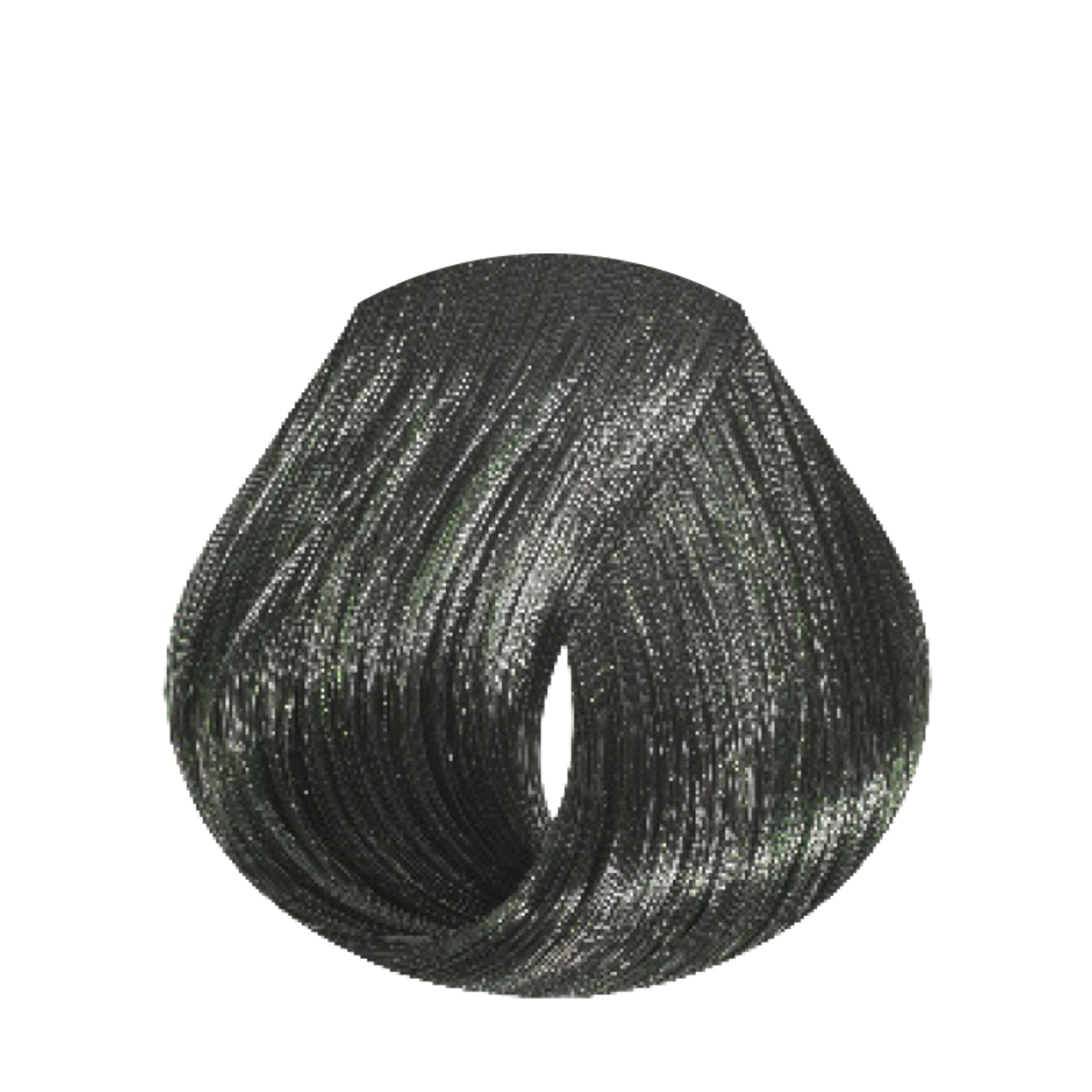 Evo Hue.Verse Permanent Colour Anti-Red – Farbergebnis auf Haarsträhne