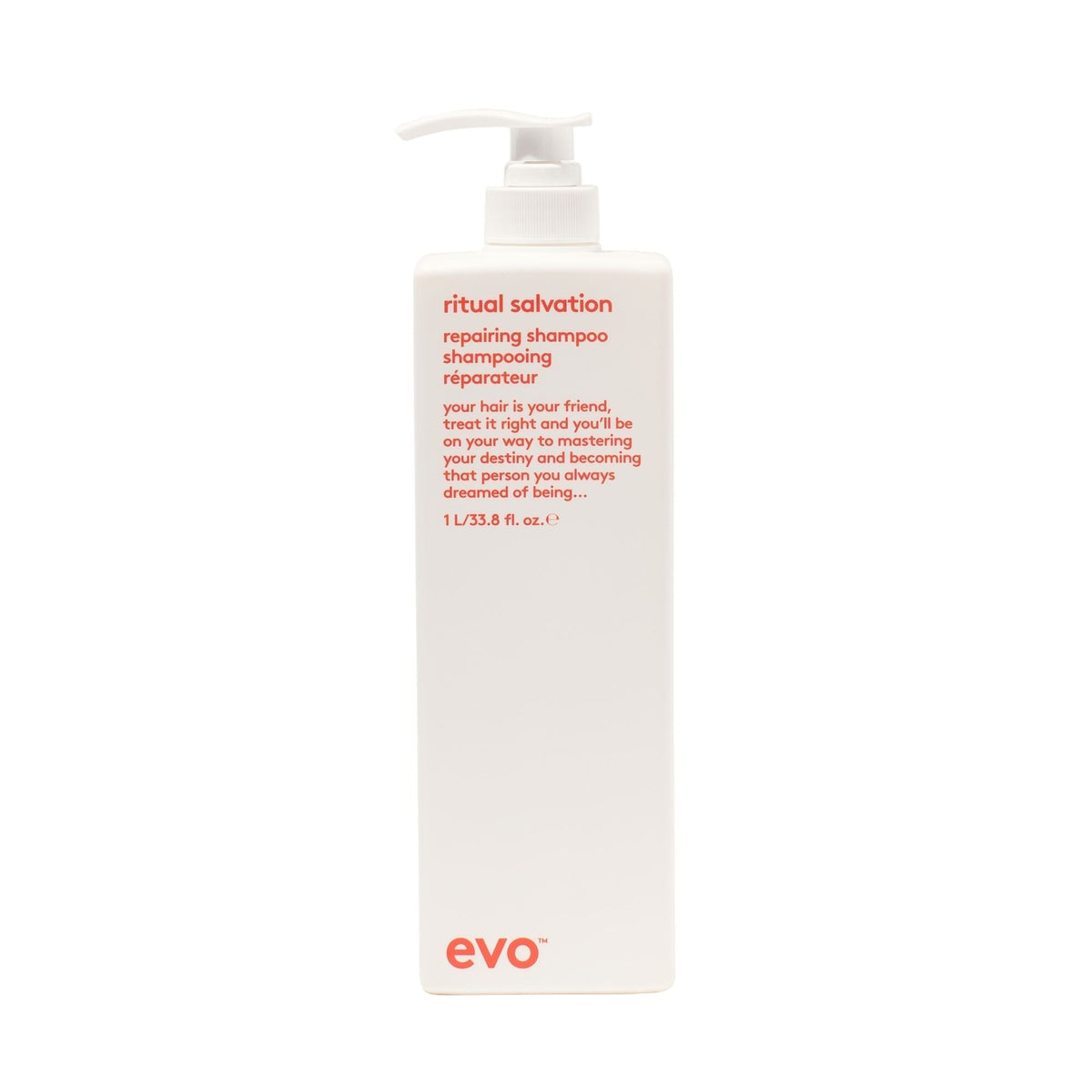evo Ritual Salvation Repairing Shampoo 1000 ml Salongröße