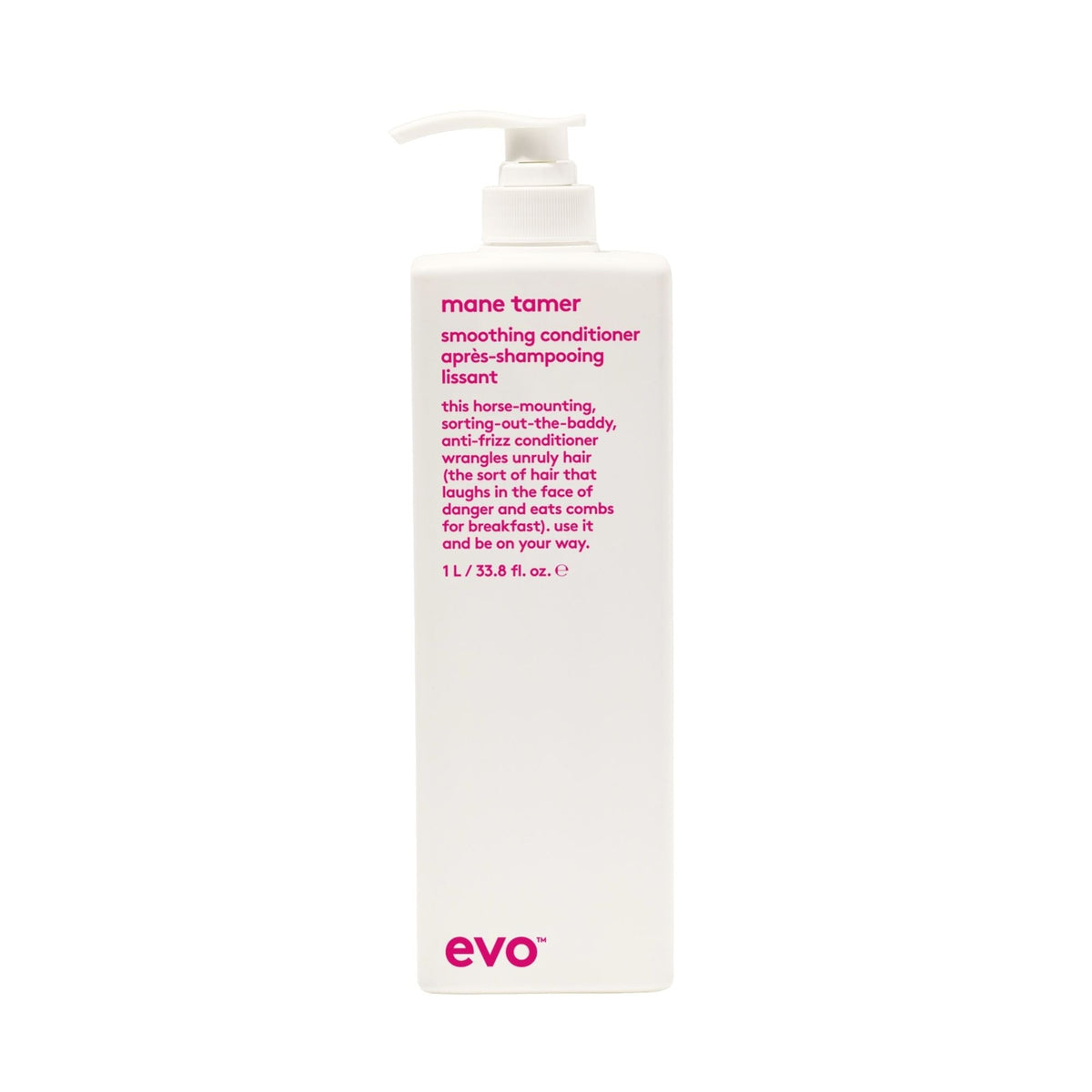 evo Mane Tamer Smoothing Conditioner 1000 ml Salongröße