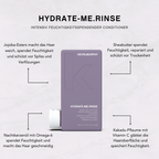 HYDRATE-ME.RINSE: Feuchtigkeitsspülung und ihre Wirkstoffe