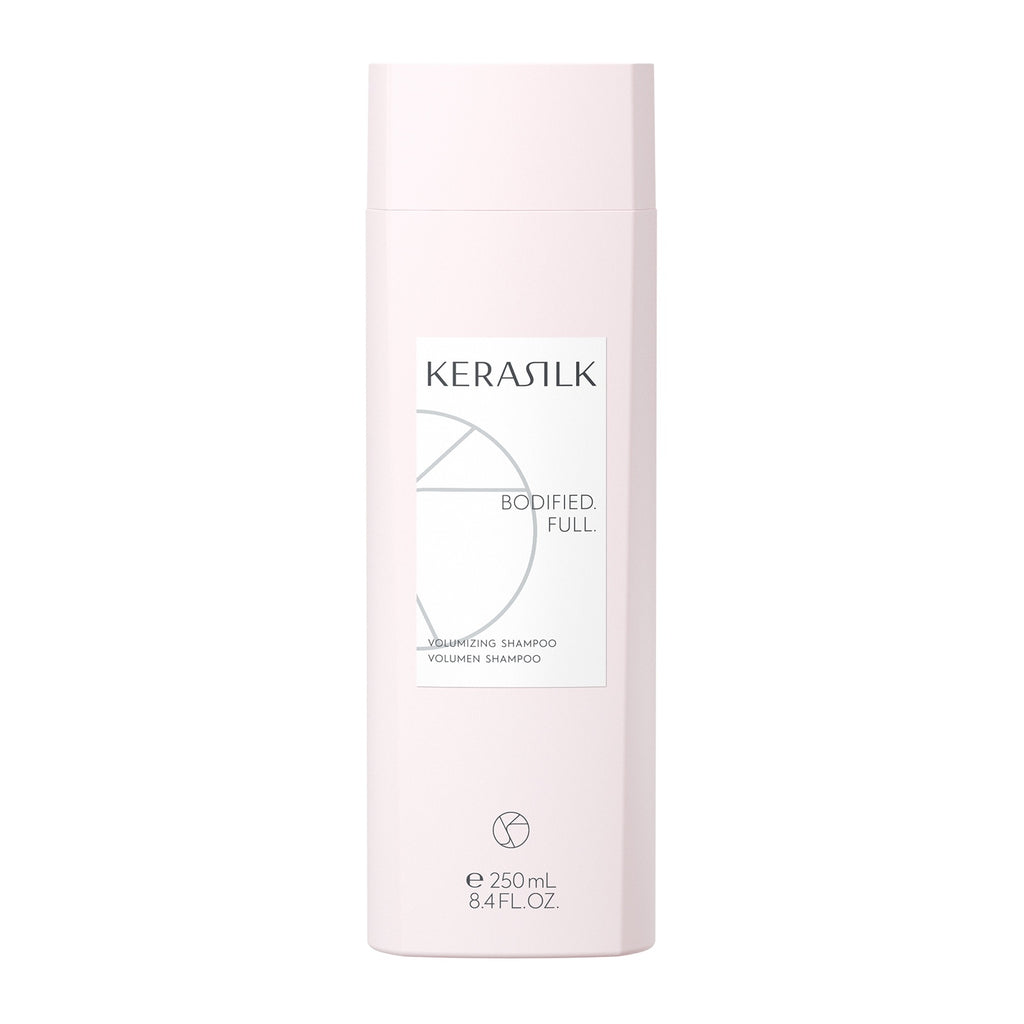 Kerasilk Volumen Shampoo 250 ml, Flasche Vorderseite auf weißem Hintergrund