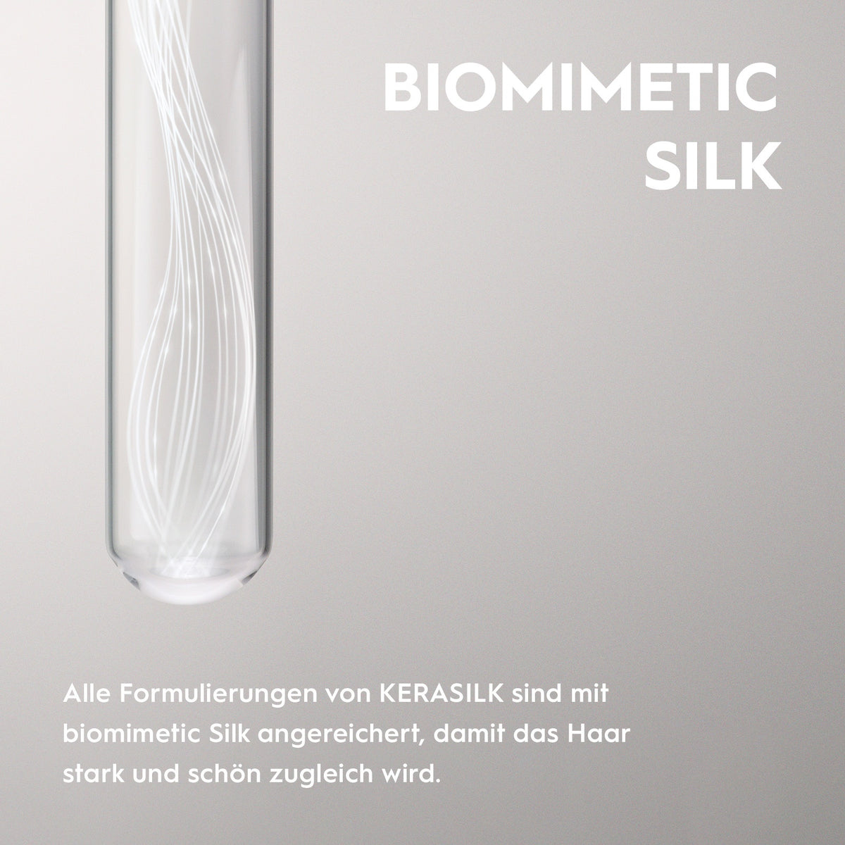 Kerasilk Wirkstoff Biomimetic Silk als Grafik