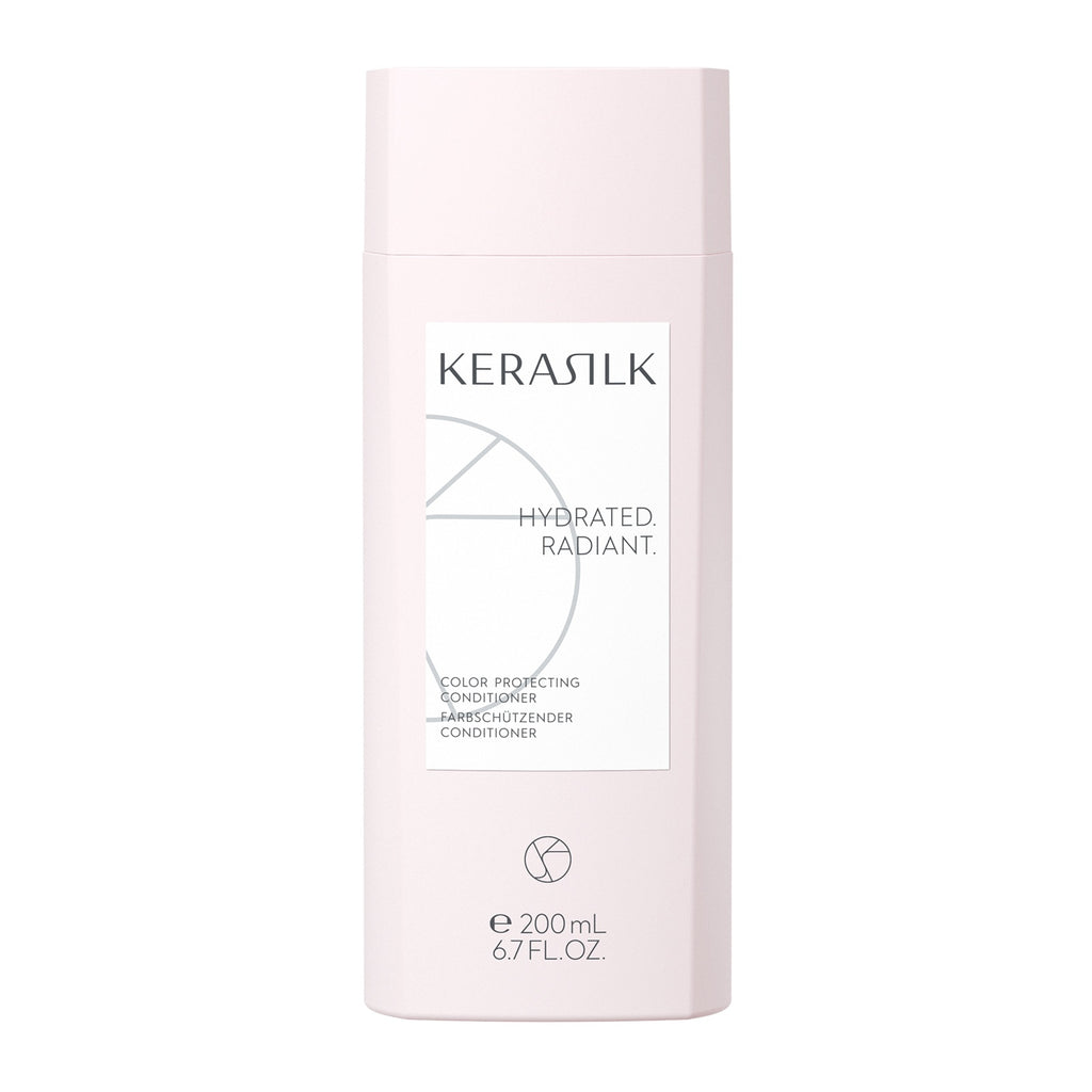 Kerasilk Farbschützender Conditioner 200 ml, Flasche Vorderseite auf weißem Hintergrund