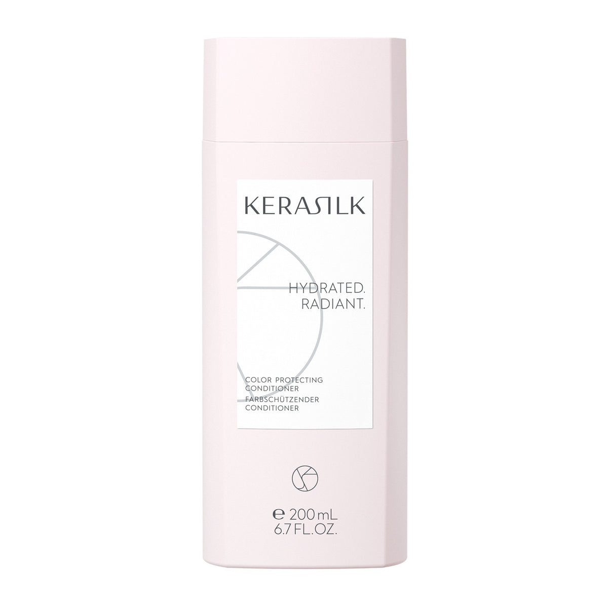 Kerasilk Farbschützender Conditioner 200 ml, Flasche Vorderseite auf weißem Hintergrund
