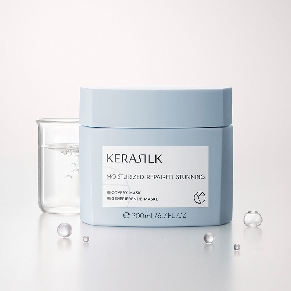 Kerasilk Regenerierende Maske, Tiegel auf hellem Grund