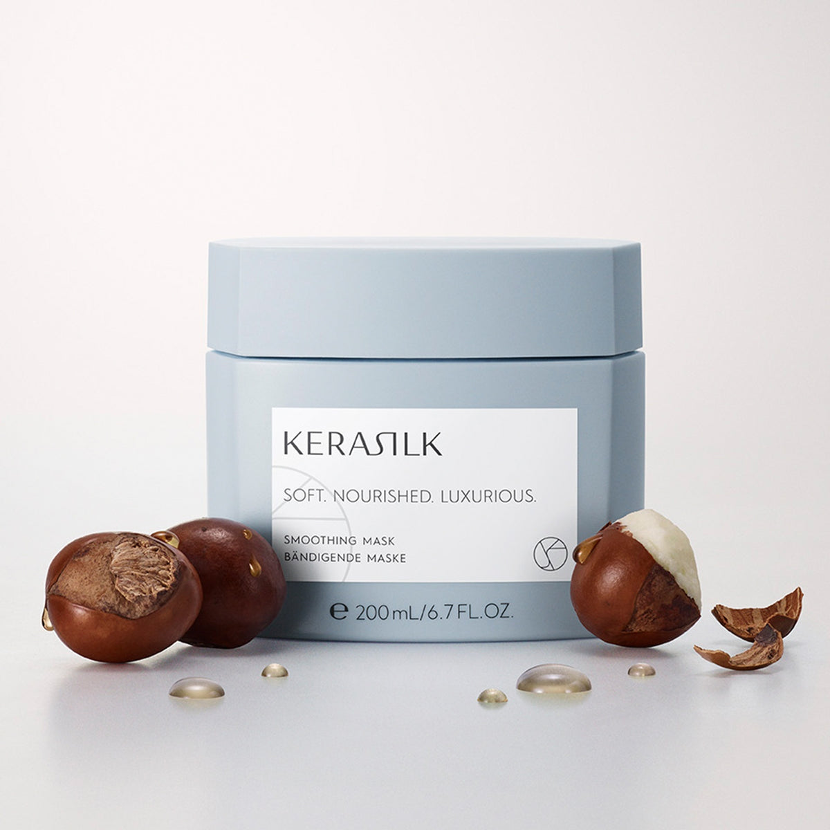 Kerasilk Bändigende Maske, Tiegel mit Sheanüssen