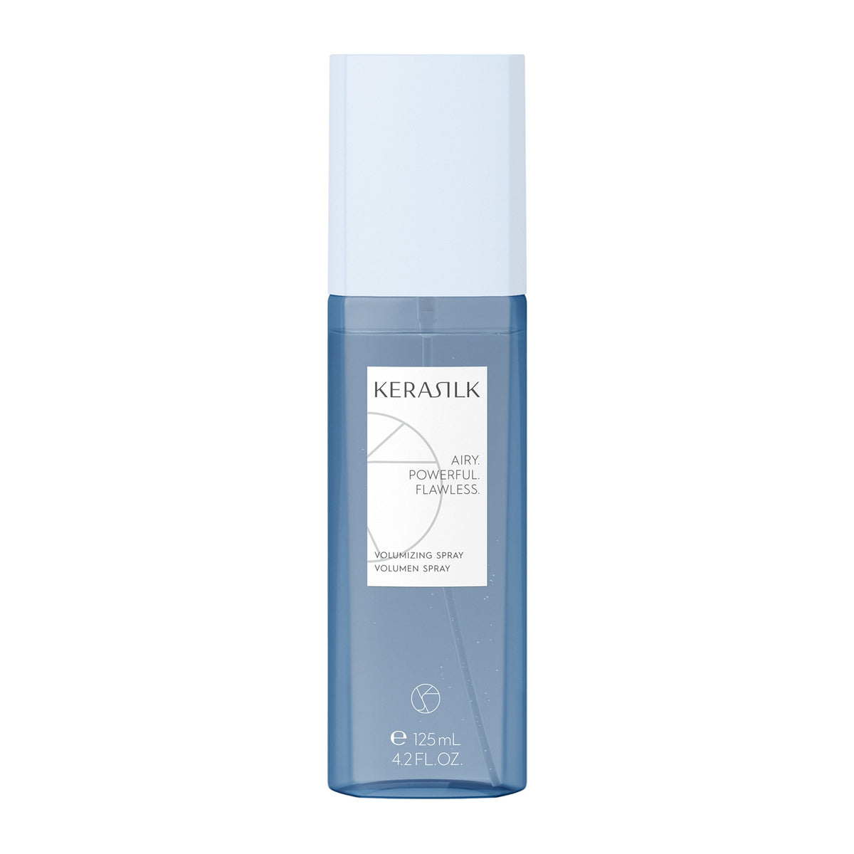 Kerasilk Volumen Spray 125 ml, Sprühflasche Vorderseite auf weißem Hintergrund