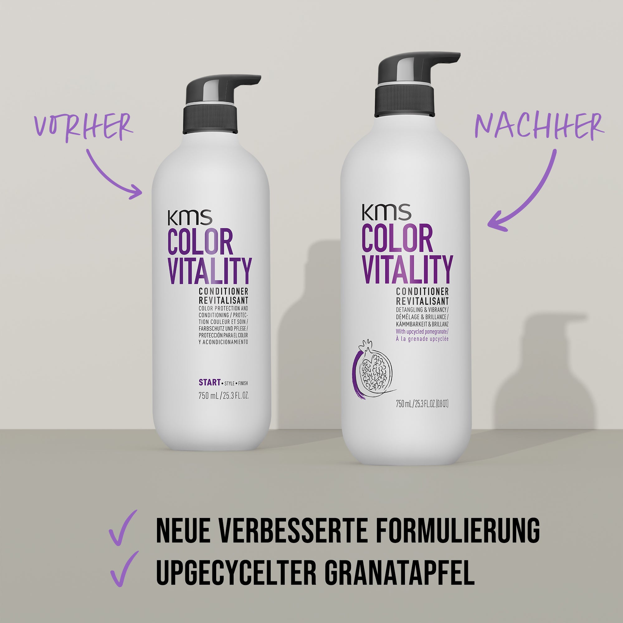 KMS ColorVitality Conditioner – Wirkung