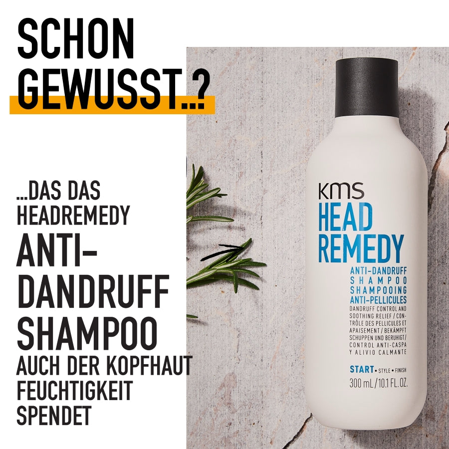 KMS HeadRemedy Dandruff Shampoo – Anwendung