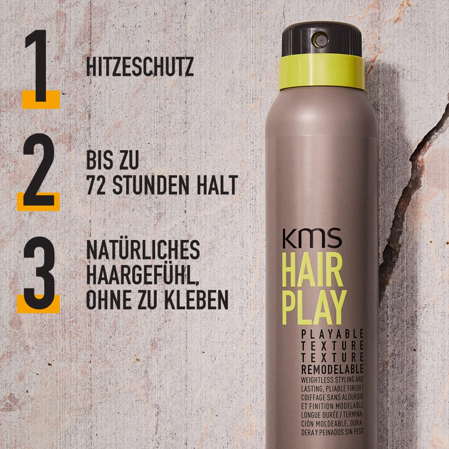 KMS HairPlay Playable Texture – Anwendung