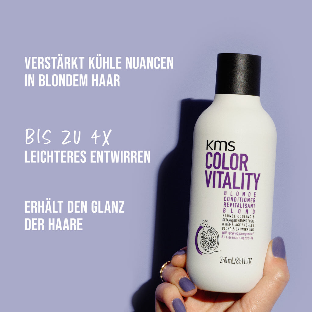 KMS ColorVitality Blonde Conditioner – Rückseite