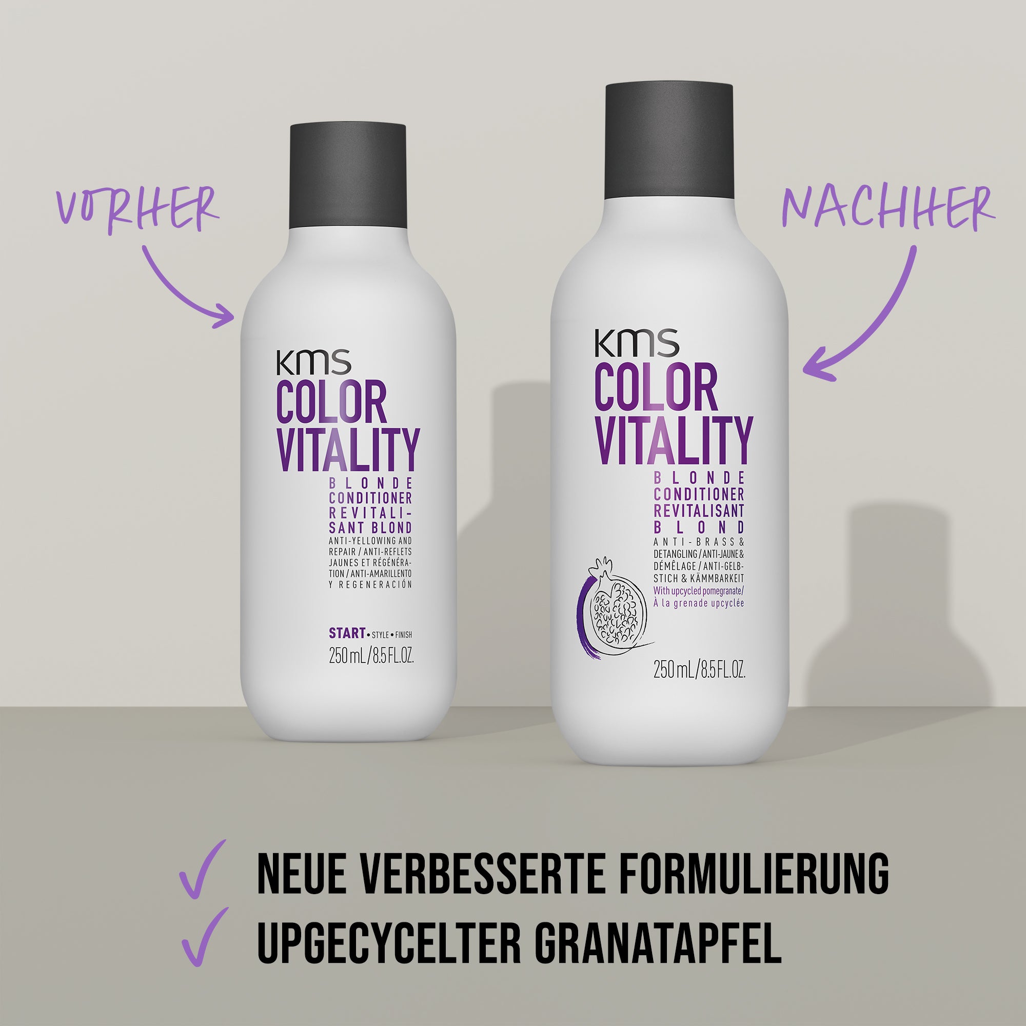 KMS ColorVitality Blonde Conditioner – Wirkung