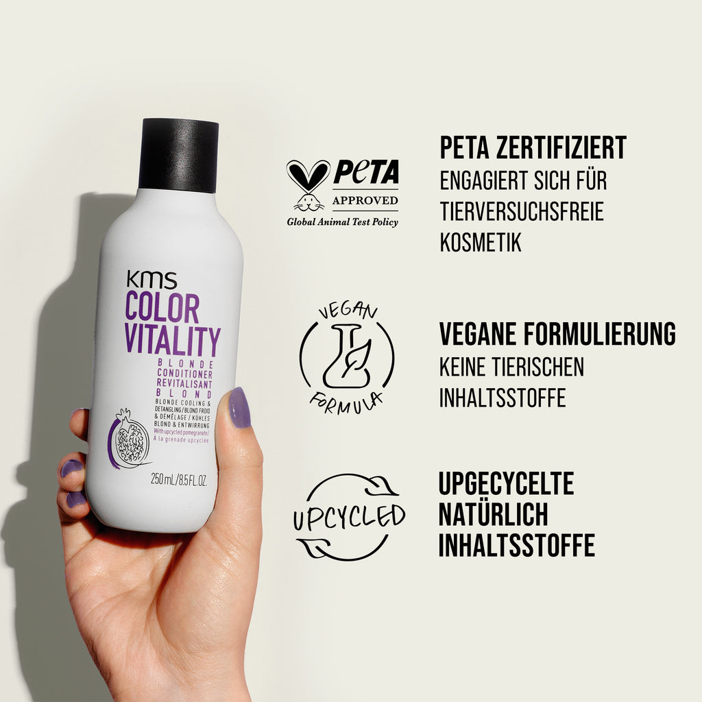KMS ColorVitality Blonde Conditioner – Anwendung