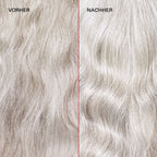 Olaplex No.4P Toning Shampoo – Vorher-Nachher-Bild blondes Haar (Herstellerfoto)