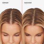 Olaplex No.4D Dry Shampoo – Vorher-Nachher-Bild Ansatz (Herstellerfoto)