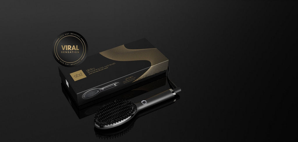 ghd glide+ Hot Brush – Ergebnis am Modell
