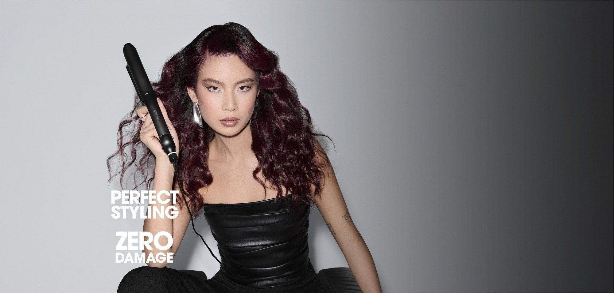 ghd sculpt Glätteisen im Einsatz