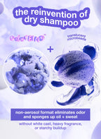 Durchscheinende Mikrokügelchen und odorBIND-Biotechnologie im K18 AirWash Trockenshampoo