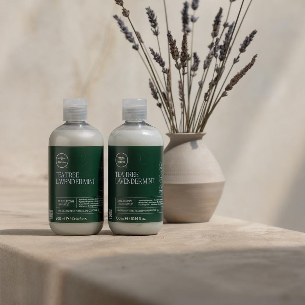 Paul Mitchell Tea Tree Lavender Mint Moisturizing Shampoo und Conditioner als Pflege-Duo
