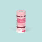 Foamie Trockenshampoo Berry Fresh – Rückseite der Hülse mit Produktangaben