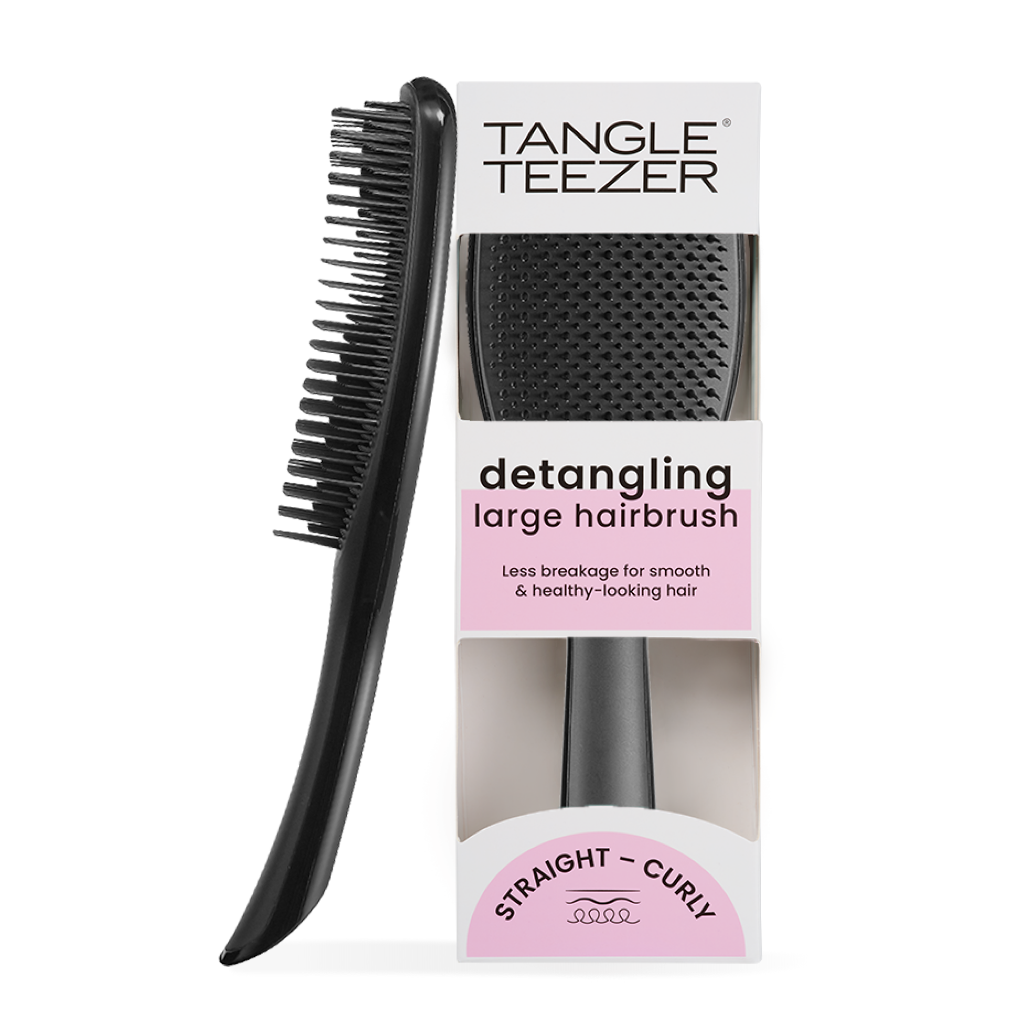 Tangle Teezer Ultimate Detangler Large Entwirrbürste in Black Gloss