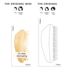 Größenvergleich Tangle Teezer Original Mini und Original in Zentimetern
