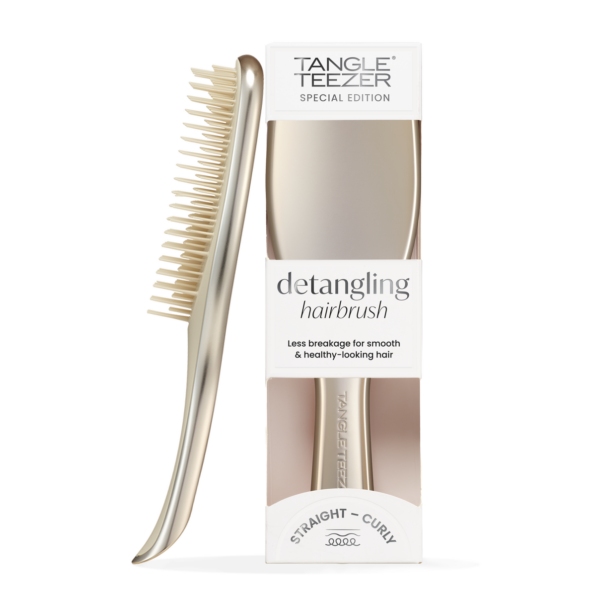 Tangle Teezer Ultimate Detangler Chrome Entwirrbürste in Neo Gold