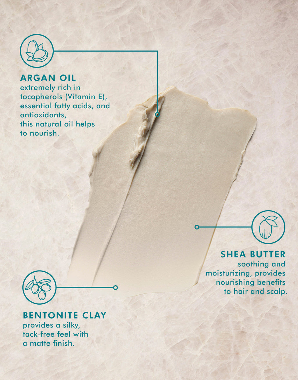 Moroccanoil Texture Clay Textur mit Arganöl, Sheabutter und Bentonit