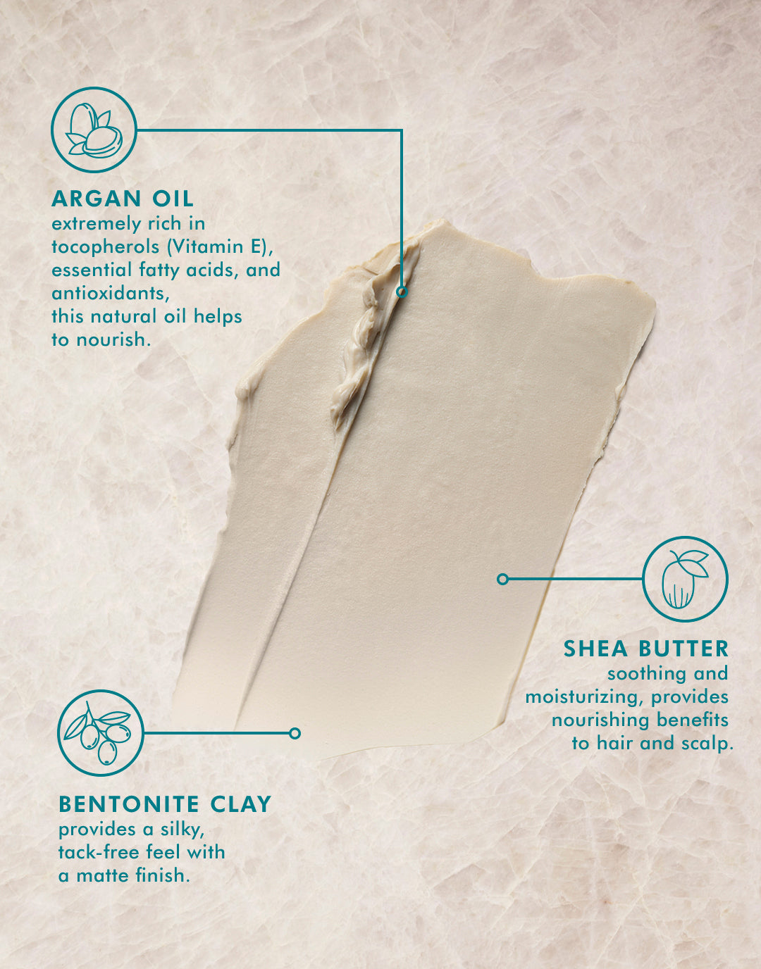 Moroccanoil Texture Clay Textur mit Arganöl, Sheabutter und Bentonit