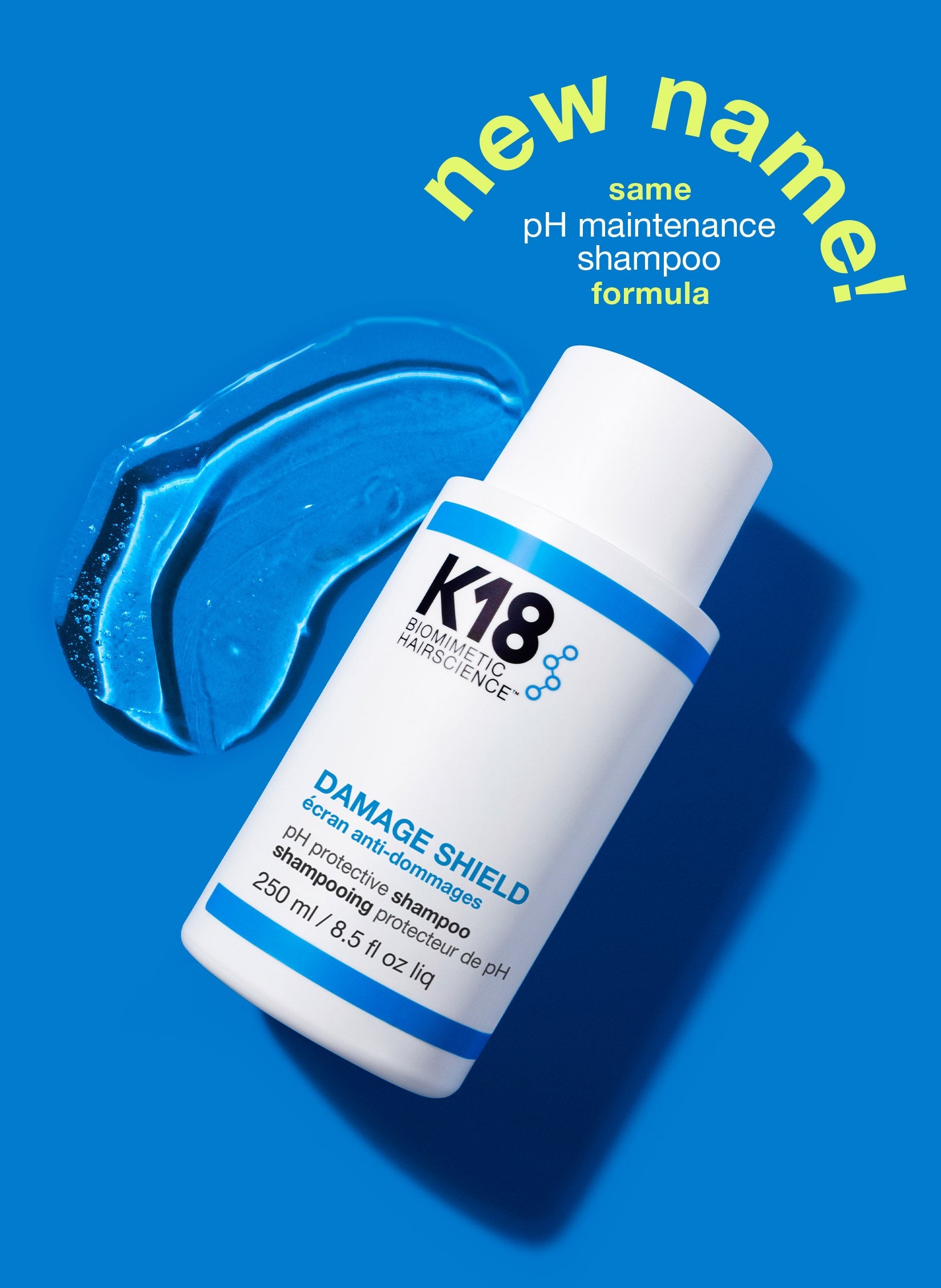 Neuer Name, gleiche Formel: Damage Shield ersetzt das Peptide Prep pH Maintenance Shampoo