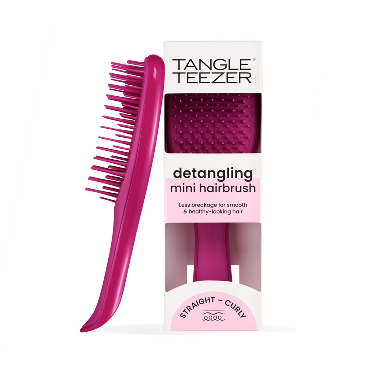 Tangle Teezer Ultimate Detangler Mini Entwirrbürste in Electric Raspberry