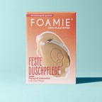Foamie Feste Duschpflege Oat to Be Smooth – orange Verpackung, Vorderseite