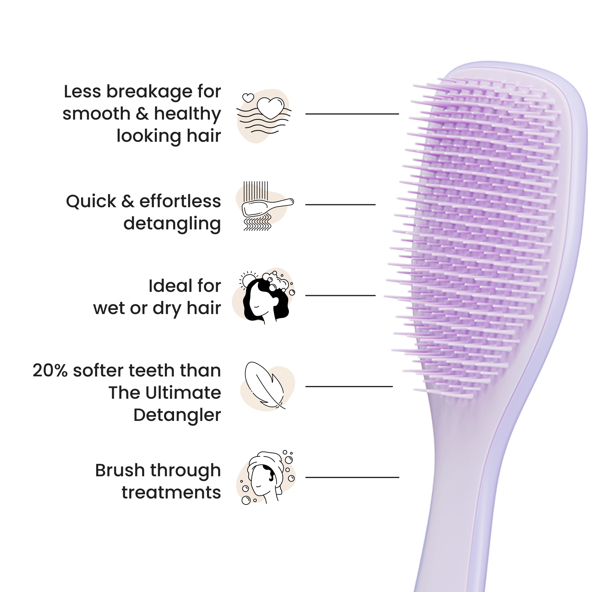 Tangle Teezer Fine and Fragile Vorteile im Überblick