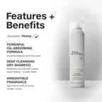 Paul Mitchell Intense Dry Shampoo – Vorteile: starke Ölabsorption, tiefenreines Gefühl, mattes Finish, Duft nach Kakao, Vanille und Moschus
