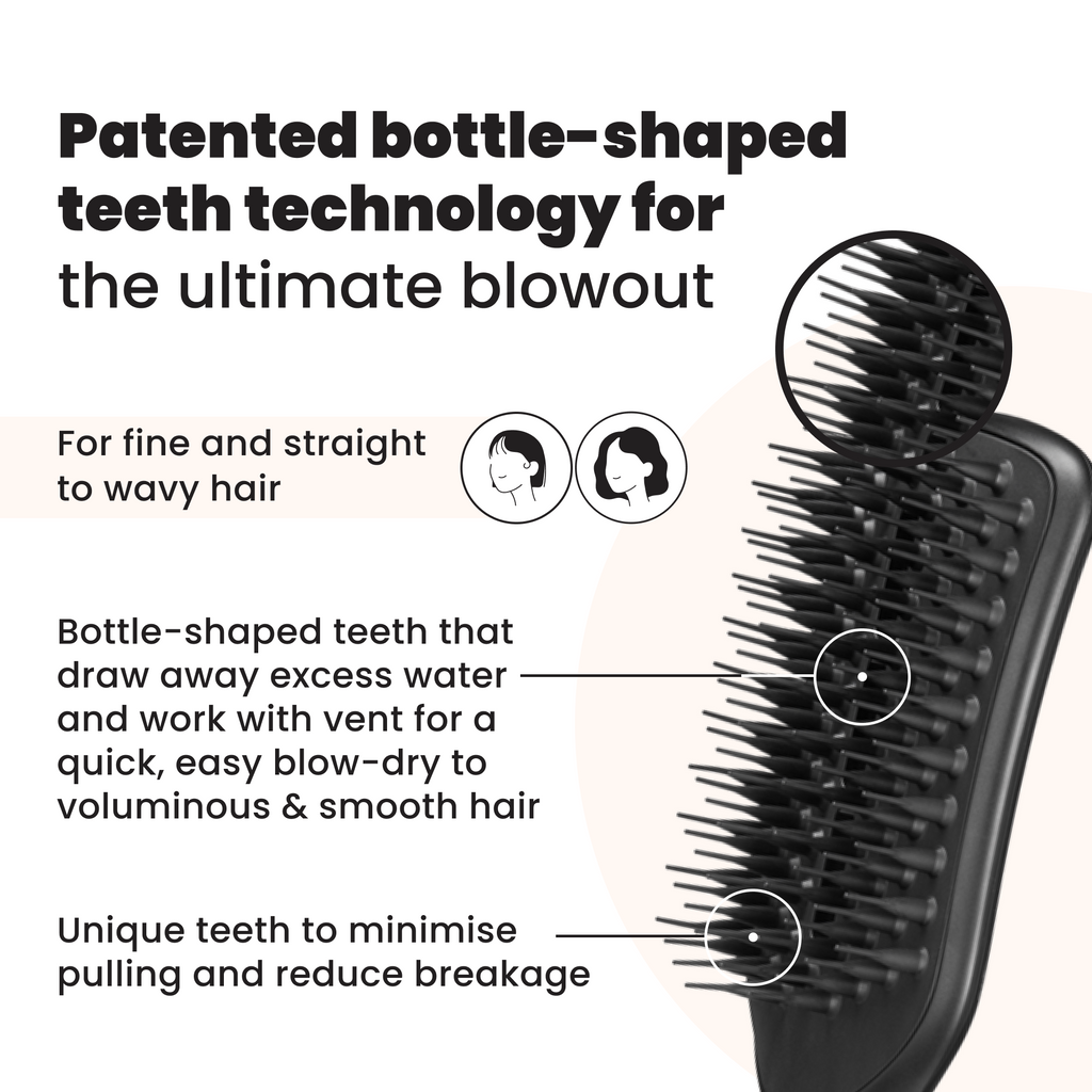 Tangle Teezer Easy Dry and Go Borstentechnologie und Luftöffnungen erklärt