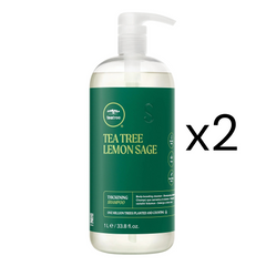Paul Mitchell Tea Tree Lemon Sage Thickening Shampoo Set 2 x 1000 ml