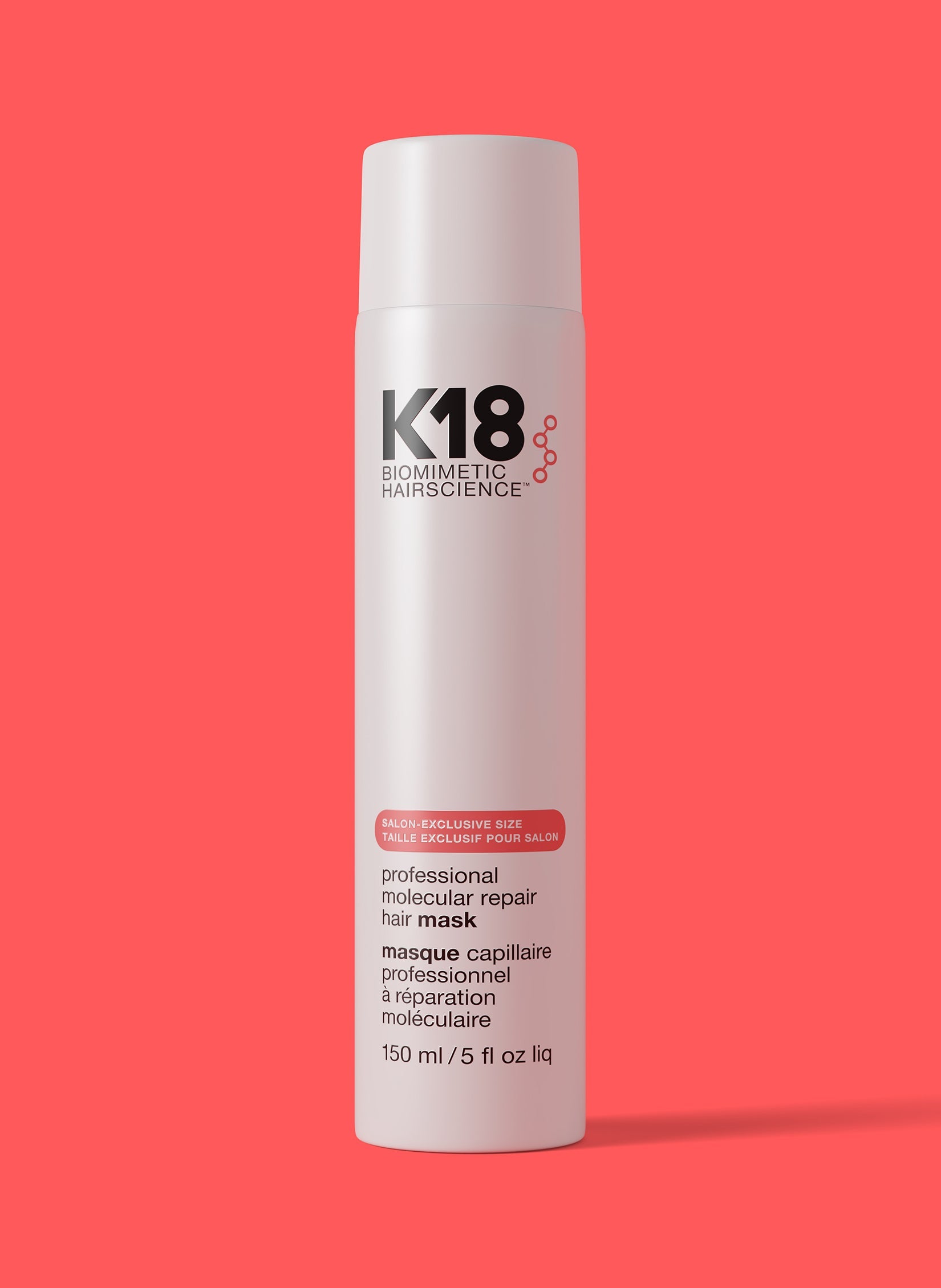 K18 Professional Molecular Repair Hair Mask 150 ml Salongröße