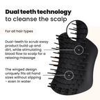 Tangle Teezer Scalp Exfoliator Doppelborsten erklärt