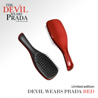 Tangle Teezer Mini Limited Edition Der Teufel trägt Prada in Rot